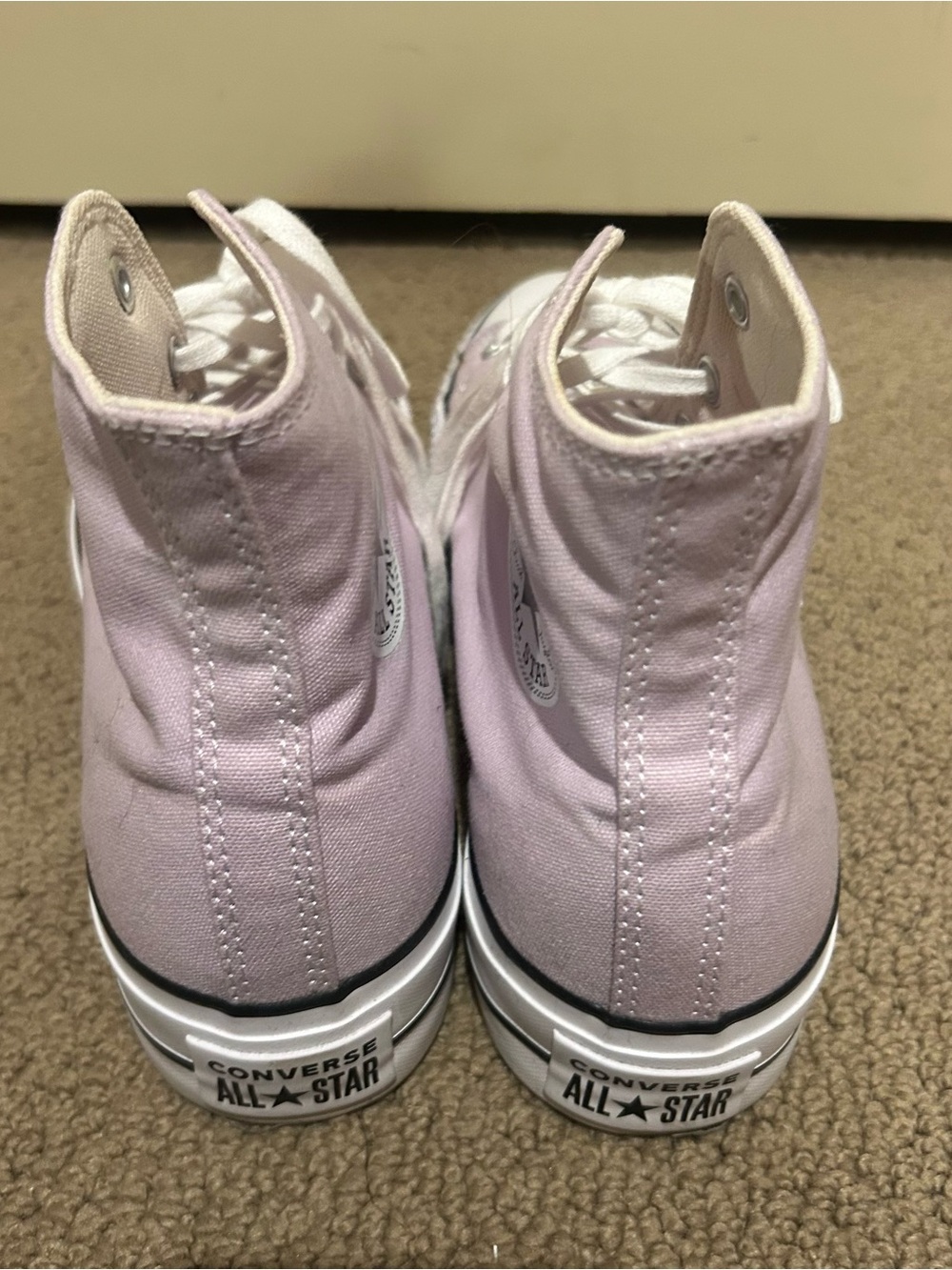 Converse Platform High-Top Sneakers in Lavender - Picture 13 of 13